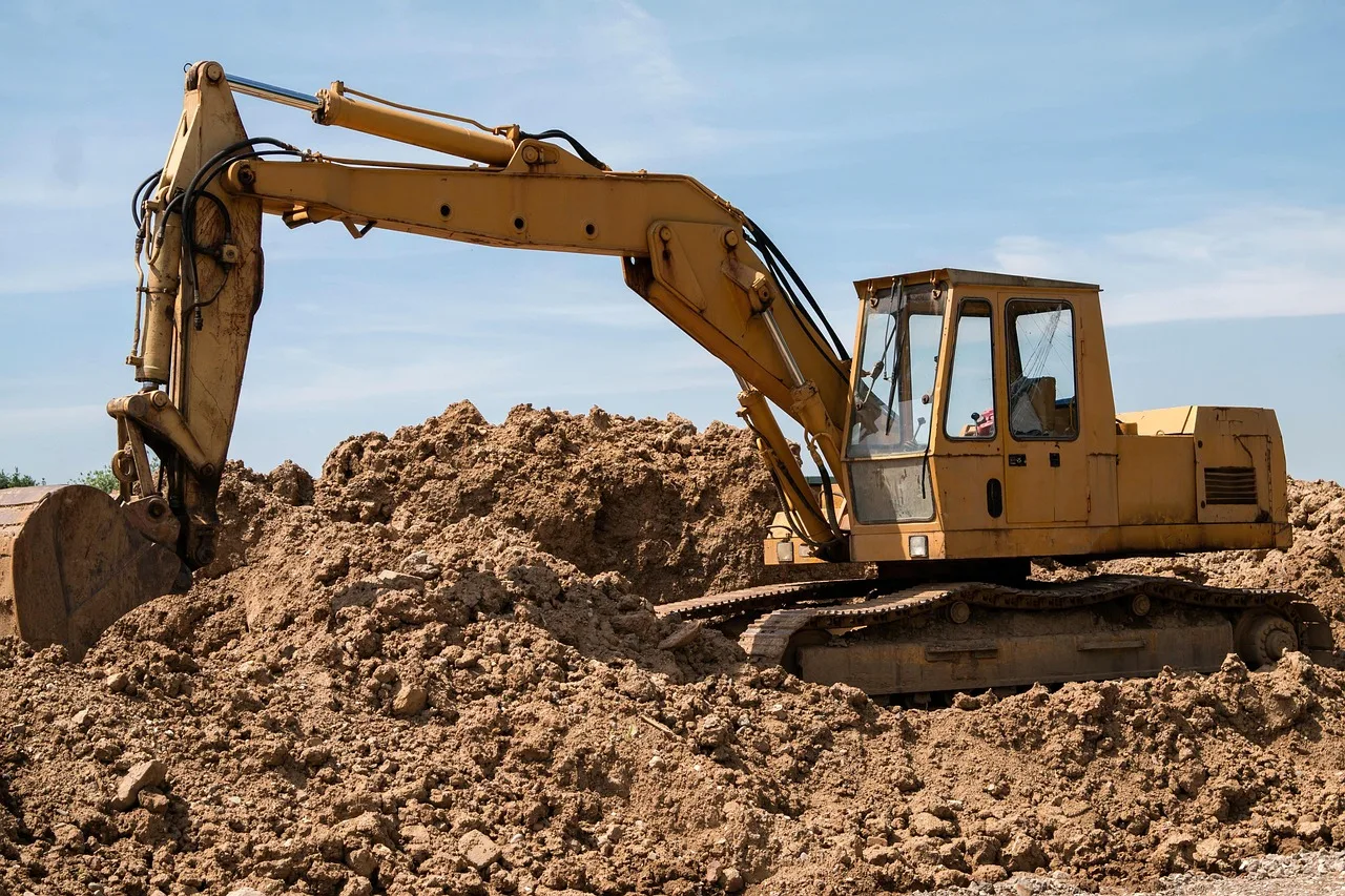 excavator, construction site, vehicle, construction work, construction machine, work, chain drive, crawler, shovel, tracked vehicle, floor, overburden, excavator, excavator, excavator, excavator, excavator, construction site, construction site, construction site, construction site, construction work, work, work, shovel, shovel, floor, floor. Building through a Canadian winter, from first frost to spring thaw