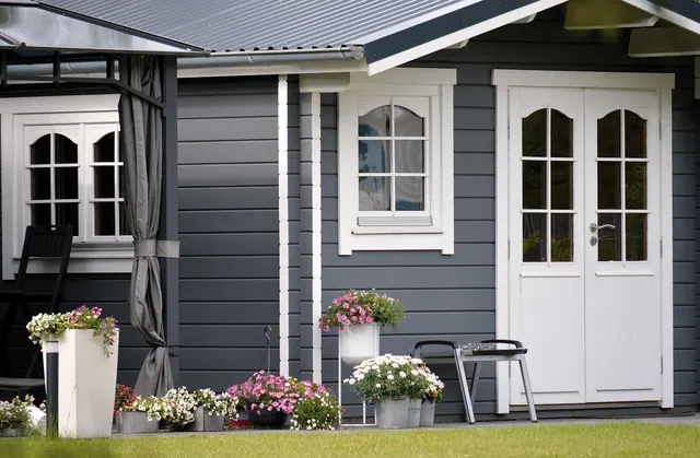 holiday home, tool shed, woodhouse, wooden hut, vacation, vacation at home, hut, accommodation, vacations, vacation home, garden shed, cottage, summery, summer vacation, tool shed,