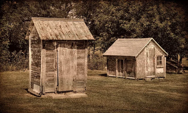 shed, sheds, barns, rustic, art, digital art, artistic, ohio, rural, country, scenery, farm, farms, agriculture, champaign county, dilapidated, dilapidated shed, abandoned, abandoned shed, unused, unused shed, weathered, weathered shed, forgotten, forgotten shed, americana, structure, structures, sturgell, william sturgell, bill sturgell, photo, photograph, historic, nature, home decor, sky, vines, tree, trees, weeds, champaign, county, urbana. Prefab vs Custom Backyard Office: Real Cost per Square Foot in the US