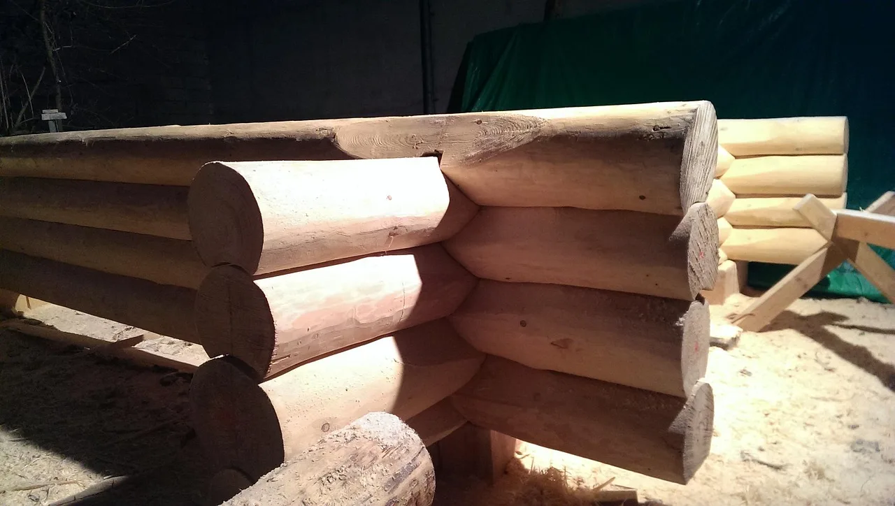 natural stem house, garden shed, log house, build by yourself, wood, tribes. US shed kit import Canada: how duty and CSA certification work